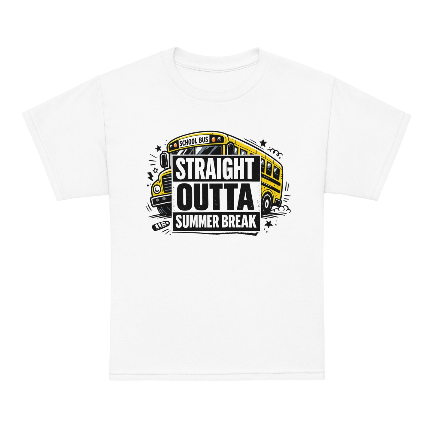 Straight Outta Summer Break Kids T-Shirt by 7 Stage Streetwear