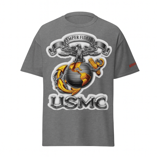 Semper Fidelis in Every Stitch: The Story Behind My USMC Tee Design - 7 Stage Streetwear