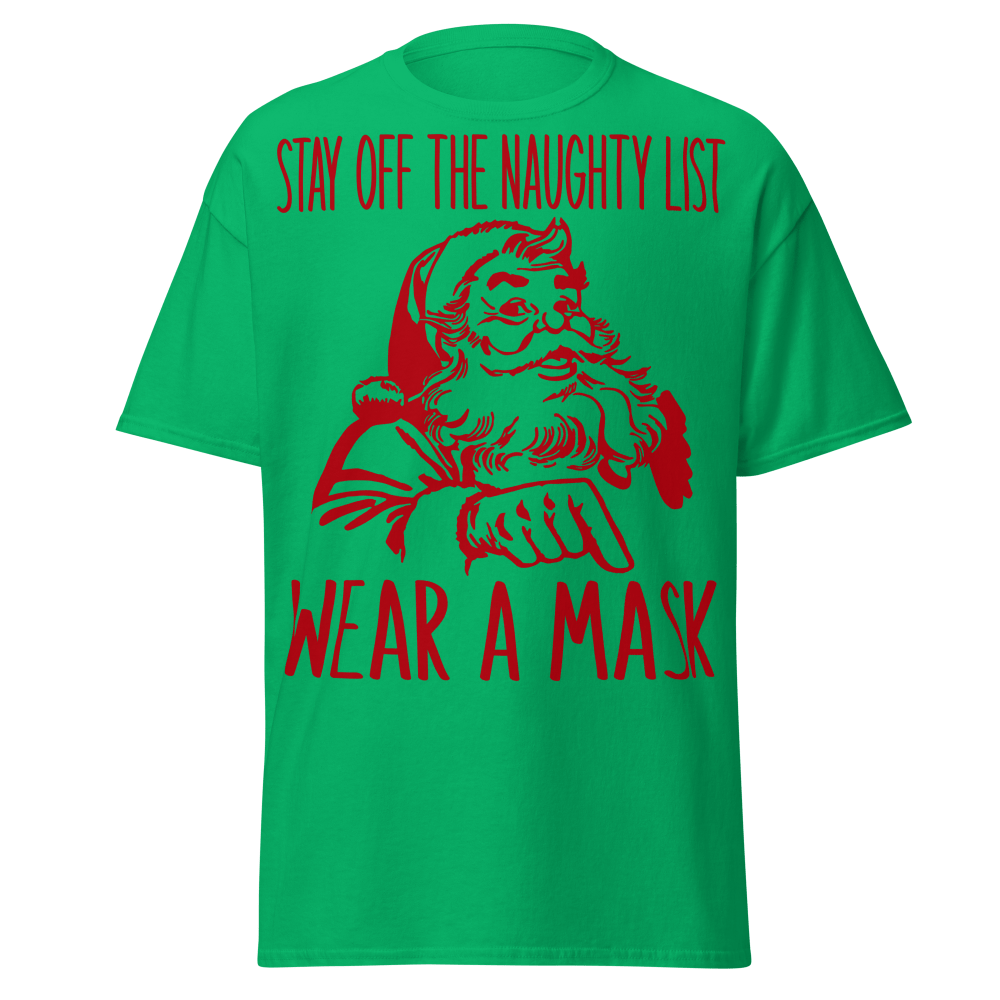Naughty List Tee: The Top Christmas Shirt for a Festive Holiday - 7 Stage Streetwear