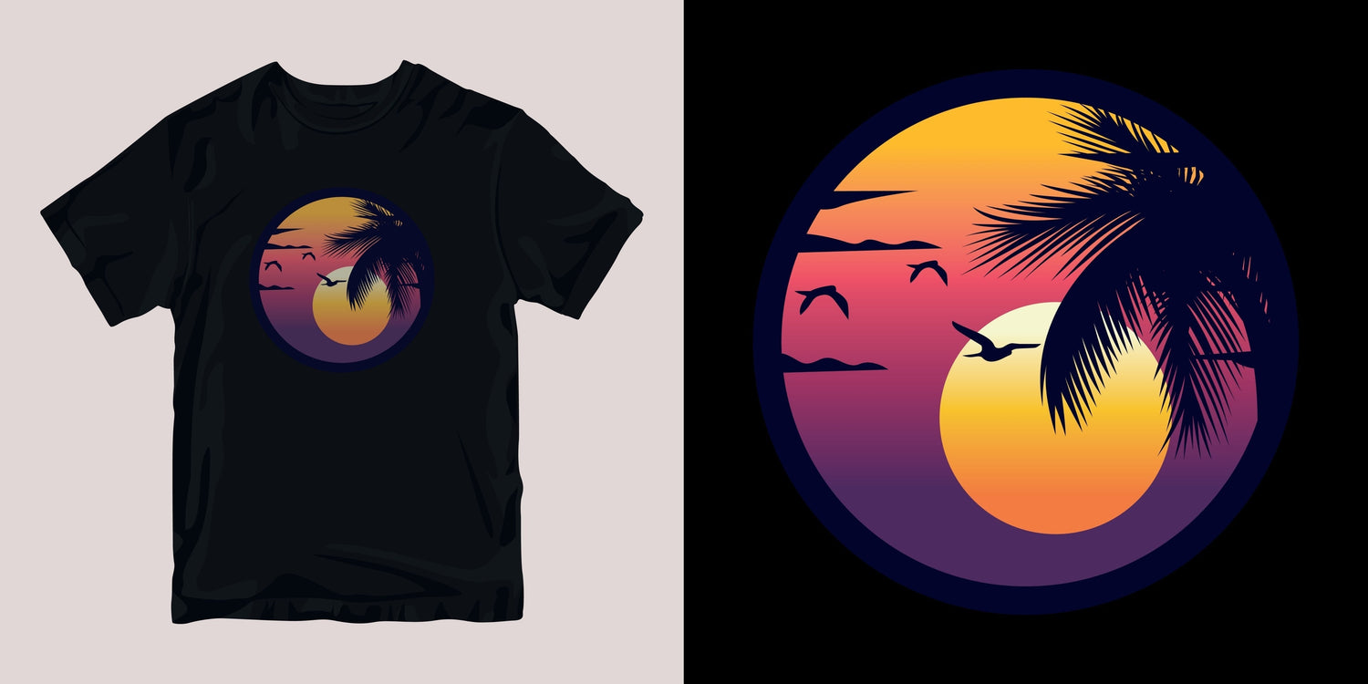 Sunset Quotes T-Shirts Collection - Pack & Post