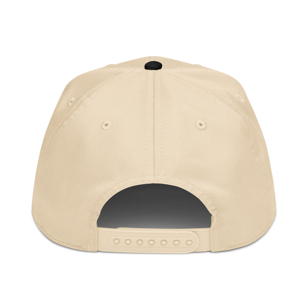 Happy 4th of July Cap in black — back view