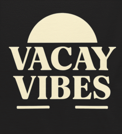 Vacay Vibes summer graphic tee