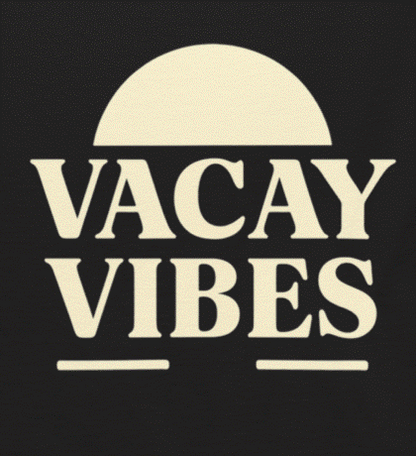Vacay Vibes summer graphic tee