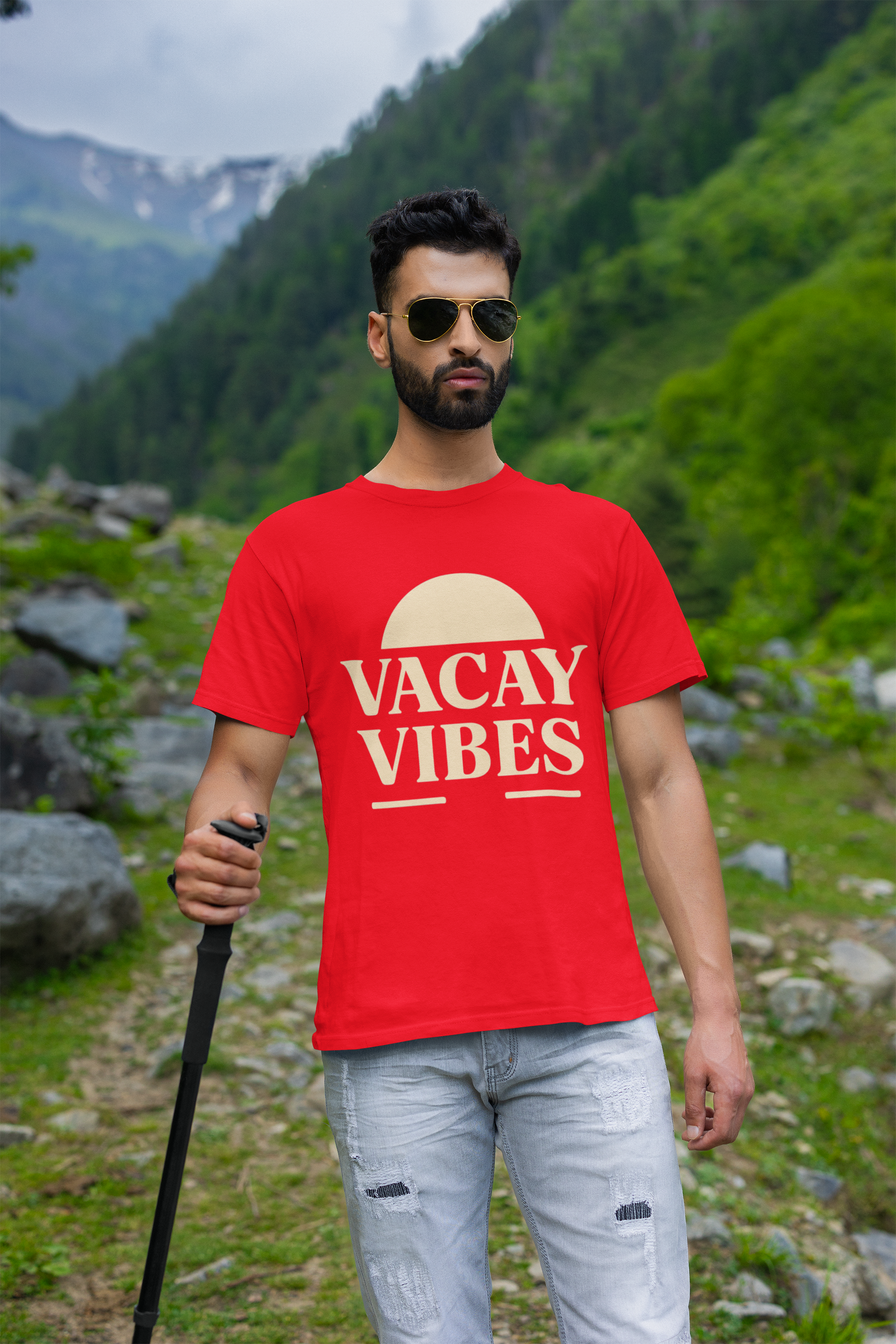 Vacay Vibes summer graphic tee