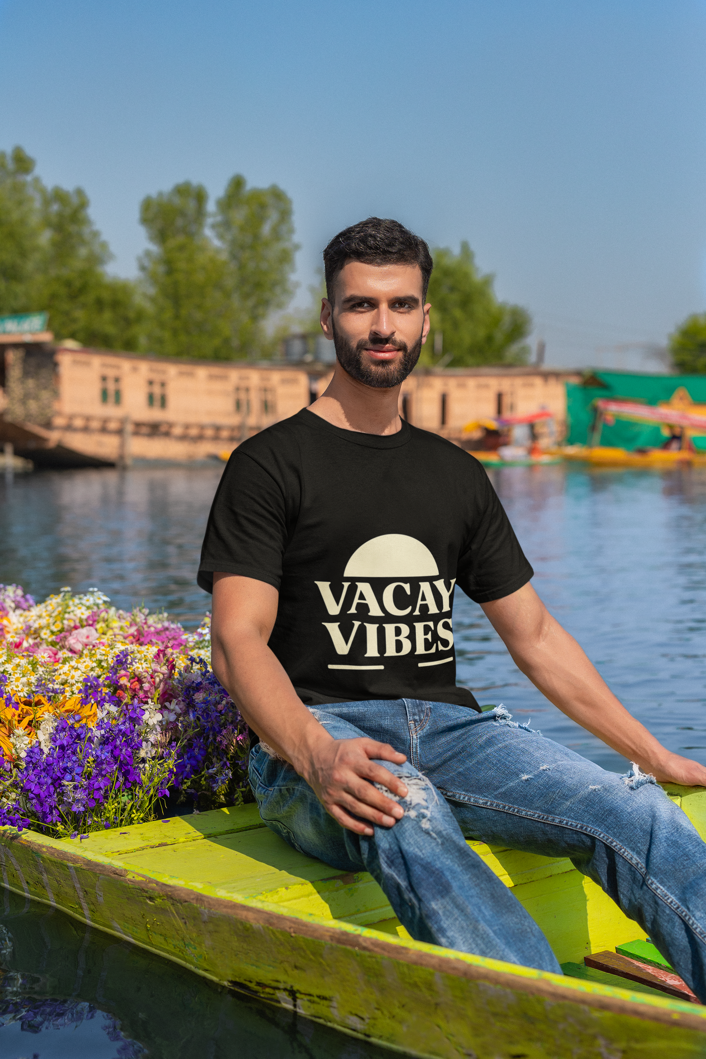 Vacay Vibes summer graphic tee
