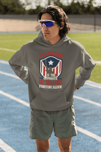 Selfish Individualism graphic hoodie