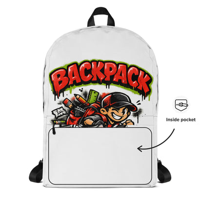 Back Pack Bandit Graphic Backpack by 7 Stage Streetwear
