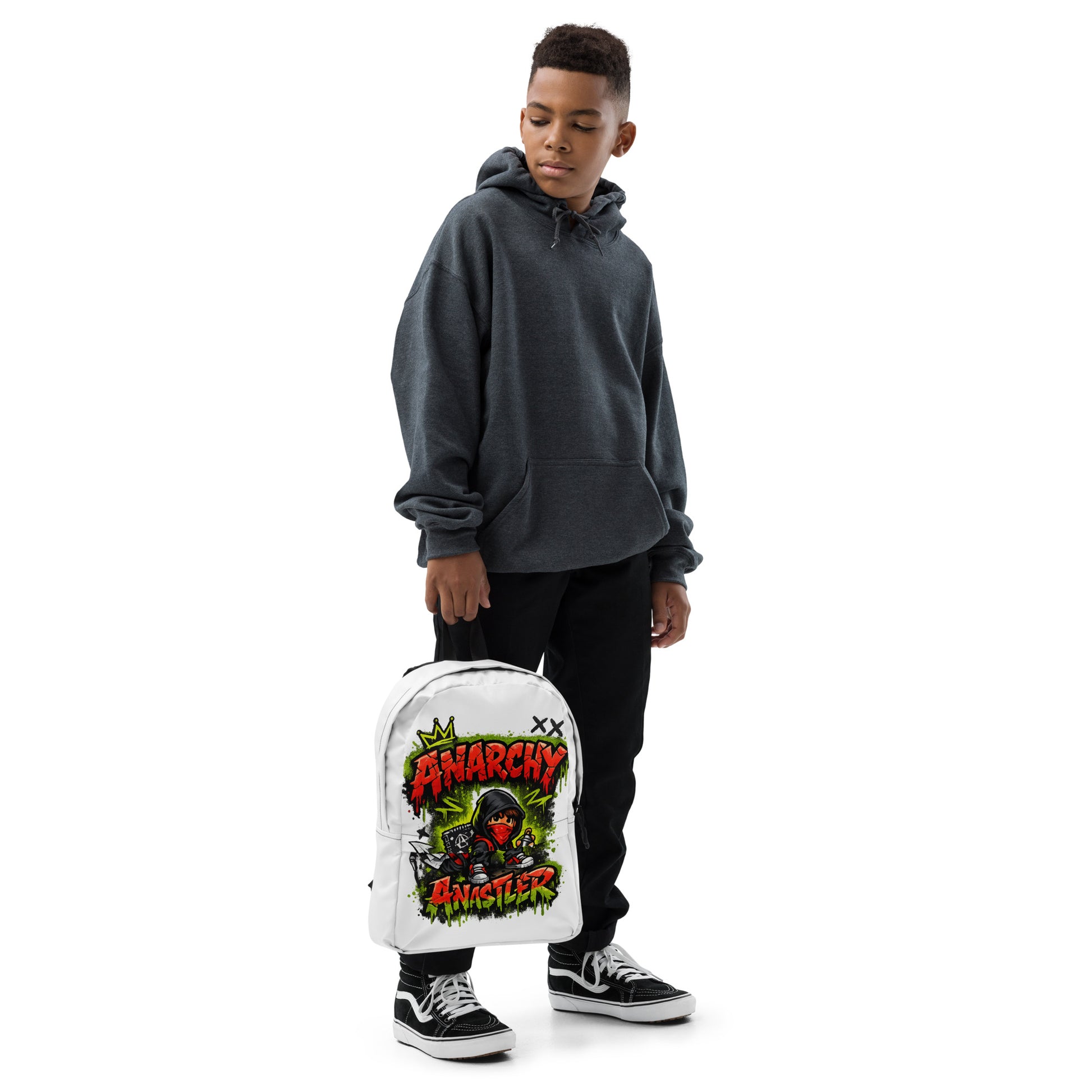 Anarchy Anastler Graphic Backpack by 7 Stage Streetwear