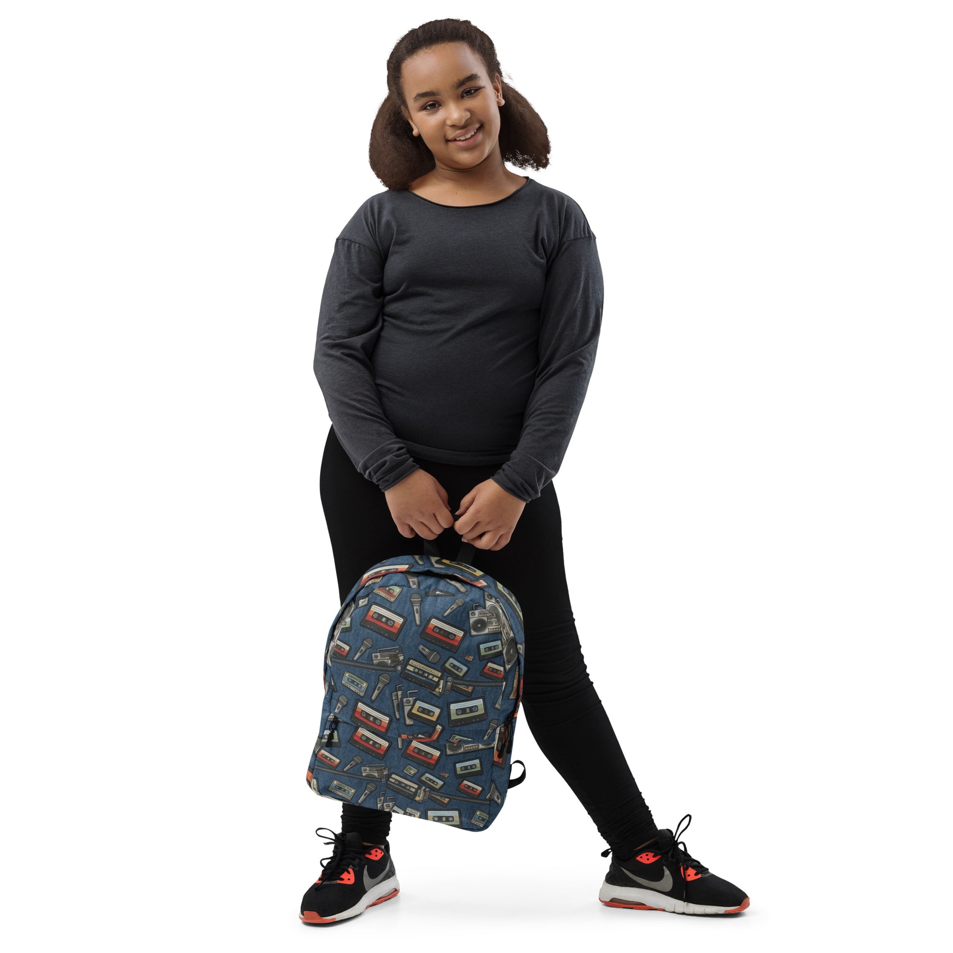 Music Graphic Backpack by 7 Stage Streetwear