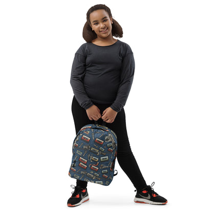 Music Graphic Backpack by 7 Stage Streetwear