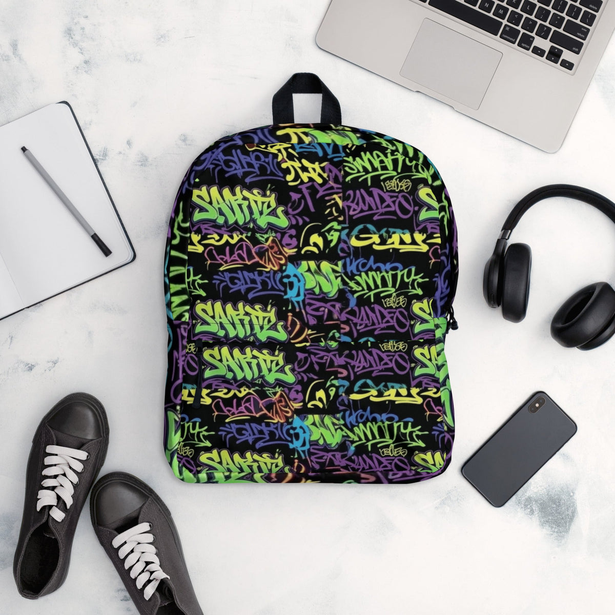 Street Art Graphic Backpack 7 Stage Streetwear