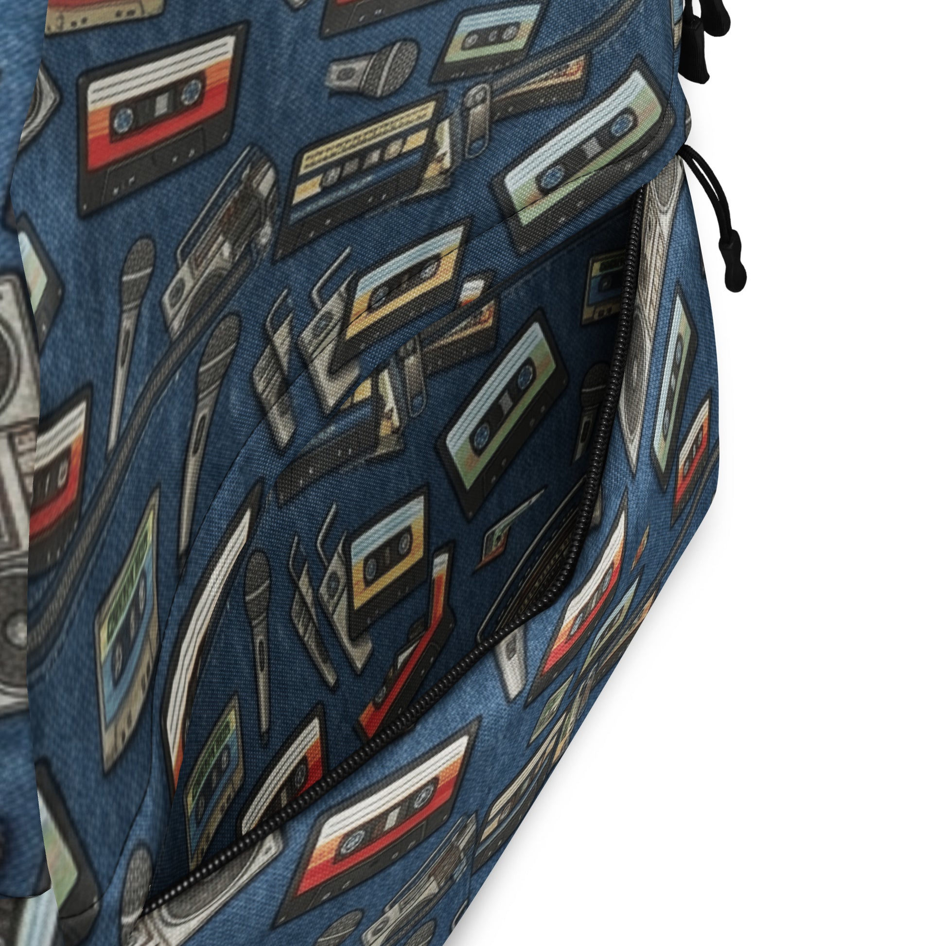 Music Graphic Backpack by 7 Stage Streetwear