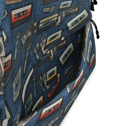 Music Graphic Backpack by 7 Stage Streetwear