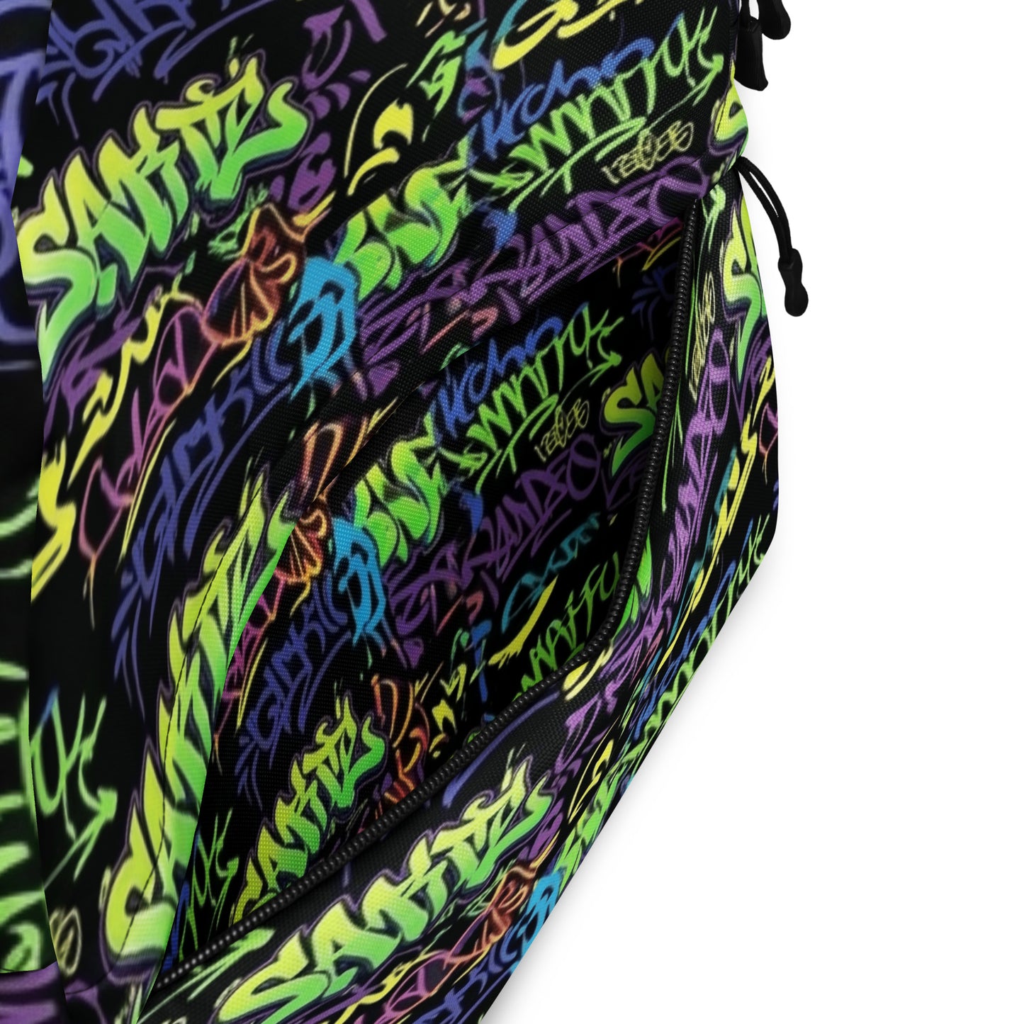 Street Art Graphic Backpack by 7 Stage Streetwear