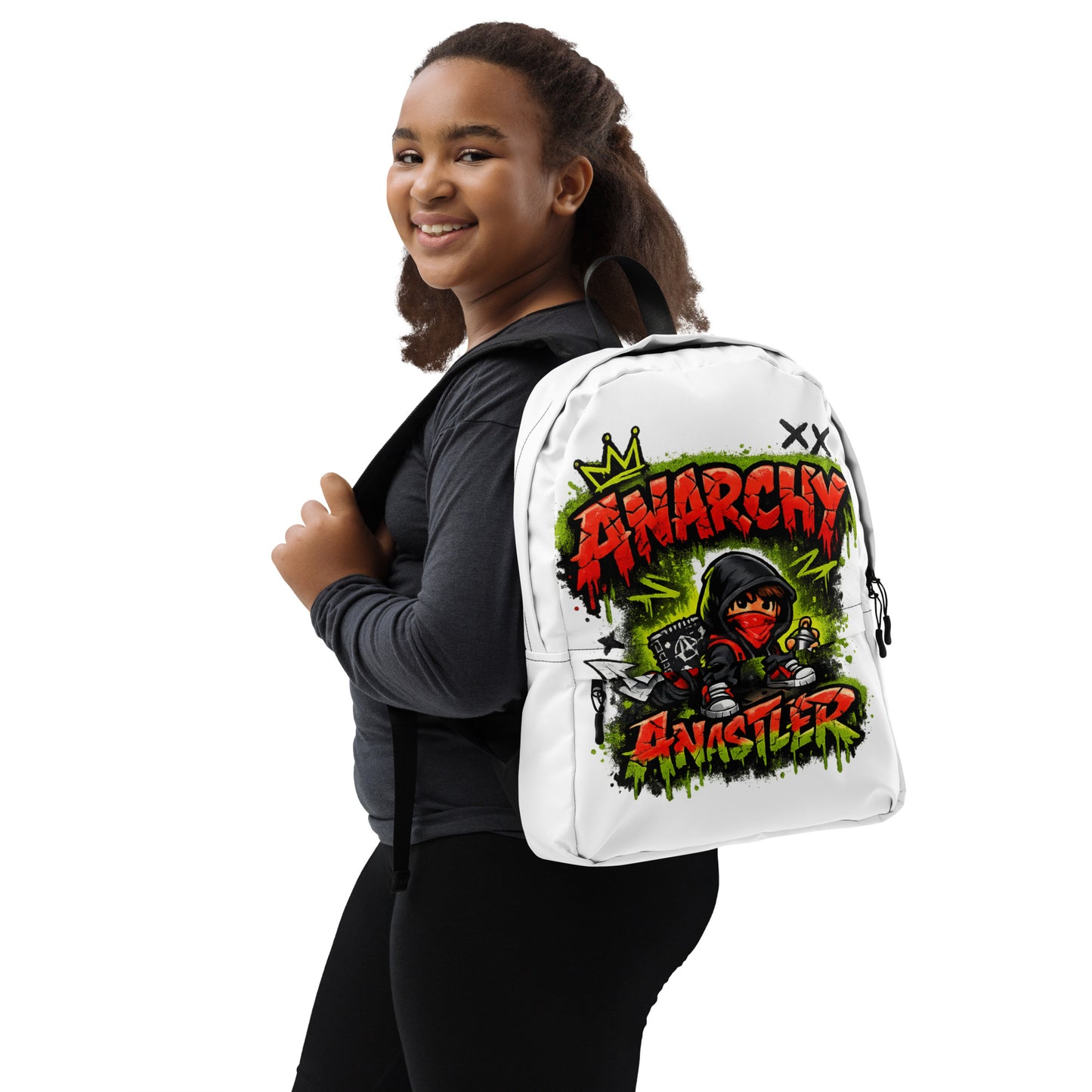 Anarchy Anastler Graphic Backpack by 7 Stage Streetwear