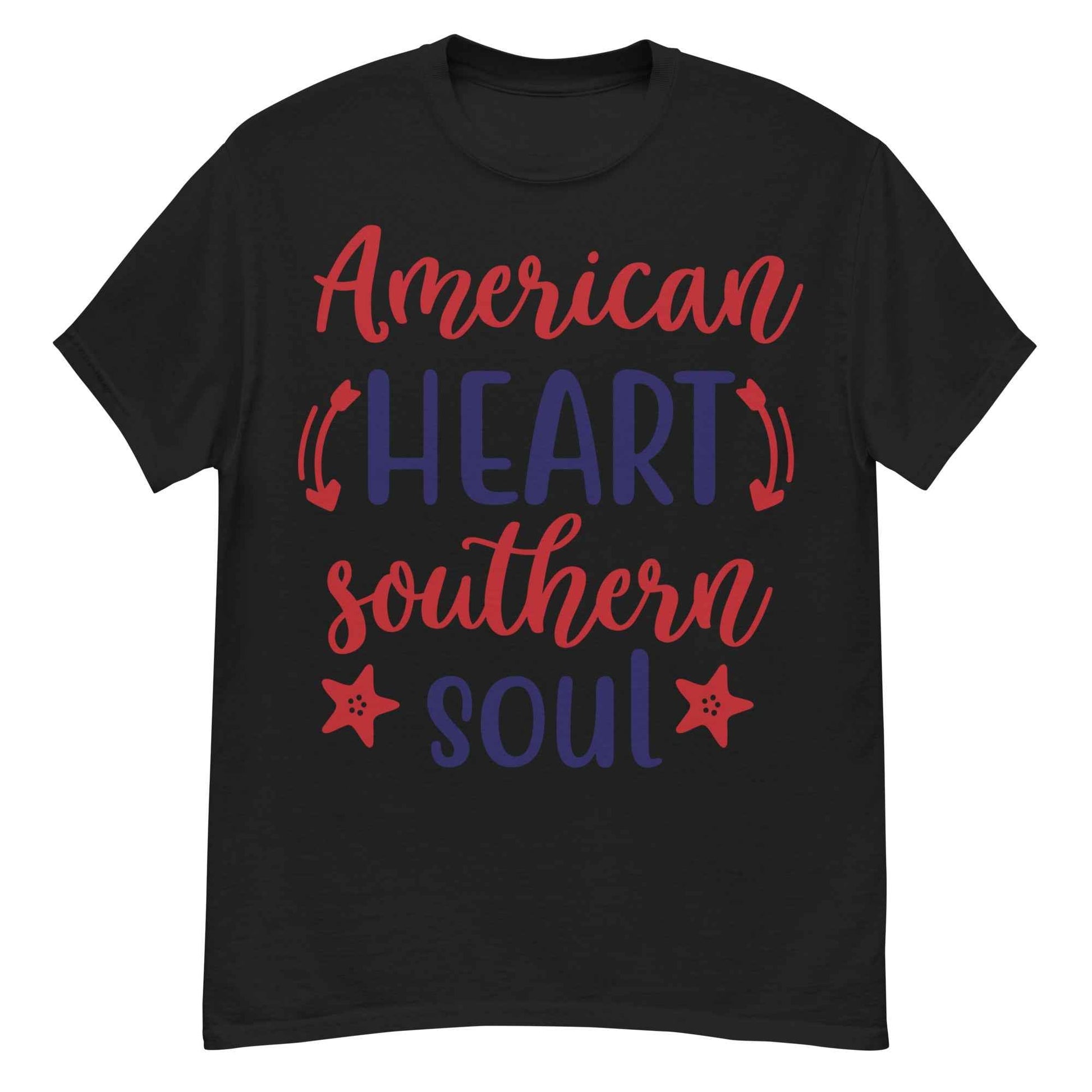 American Heart Southern Soul Streetwear T-shirt – Celebrate Your Heritage - 7 Stage Streetwear