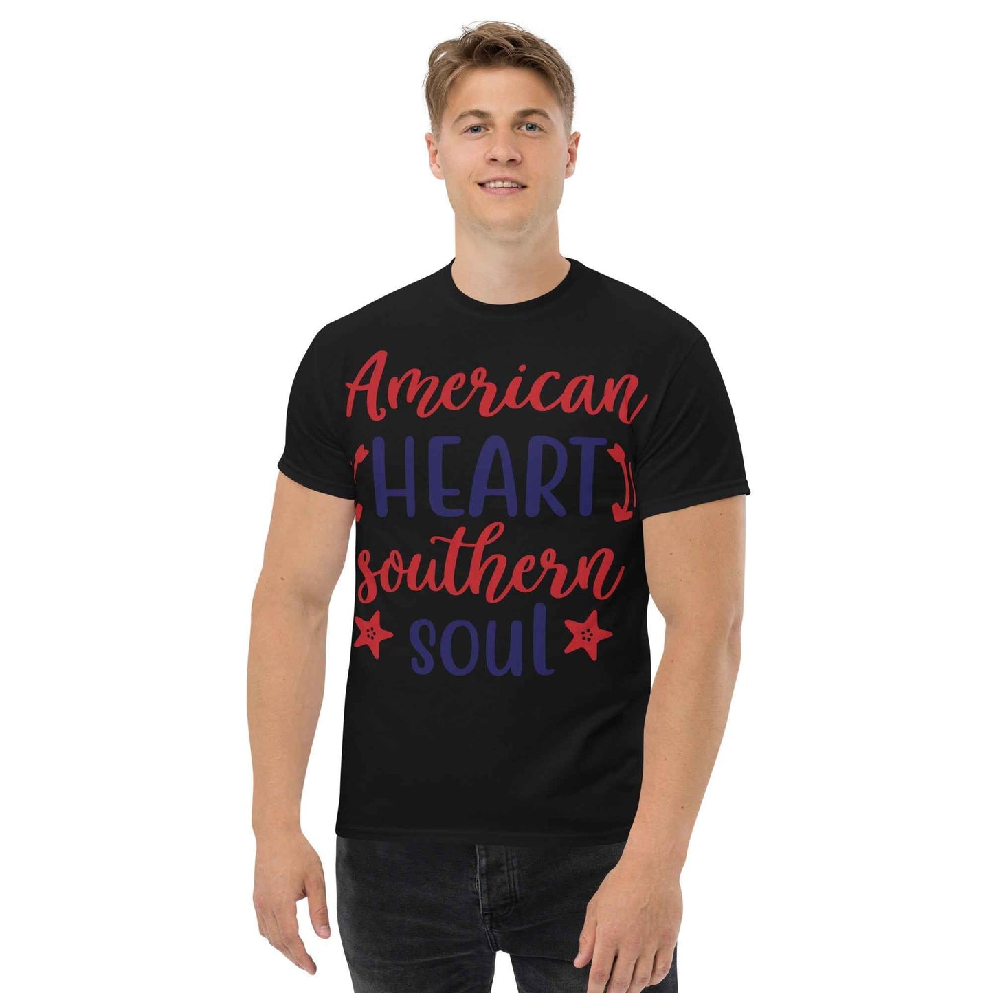 American Heart Southern Soul Streetwear T-shirt – Celebrate Your Heritage - 7 Stage Streetwear