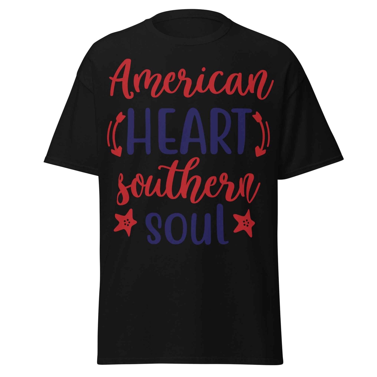 American Heart Southern Soul Streetwear T-shirt – Celebrate Your Heritage - 7 Stage Streetwear