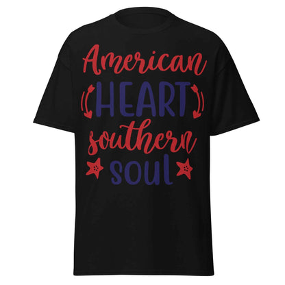 American Heart Southern Soul Streetwear T-shirt – Celebrate Your Heritage - 7 Stage Streetwear