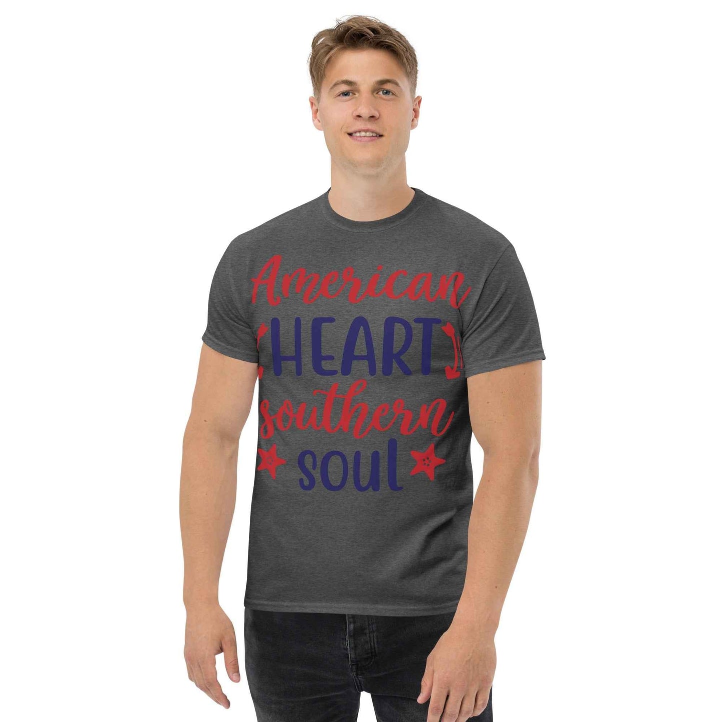American Heart Southern Soul Streetwear T-shirt – Celebrate Your Heritage - 7 Stage Streetwear