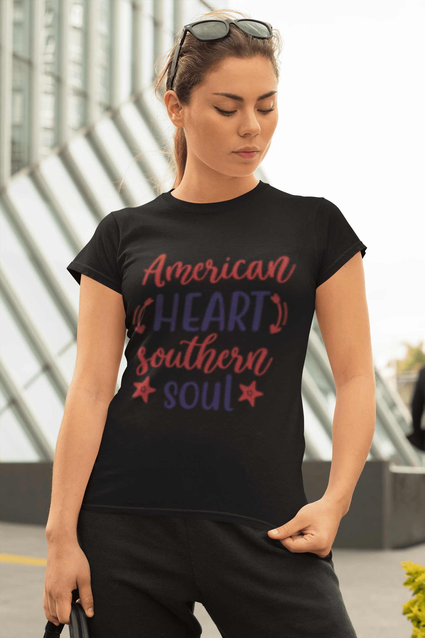 Southern Heritage patriotic graphic tee