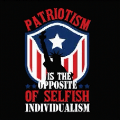 Patriot's Blood Freedom Tree patriotic graphic tee