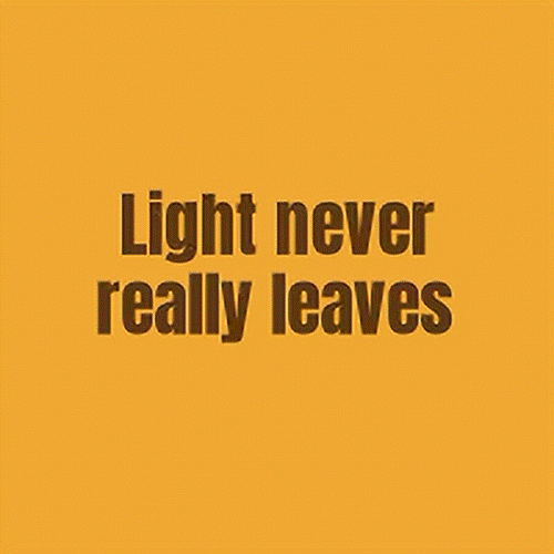 Light Never Leaves inspirational graphic tee