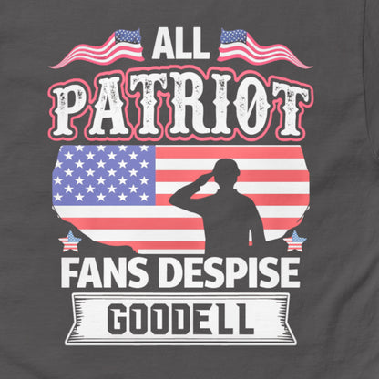 Fans Despise Goodell football fan graphic tee