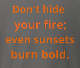 Sunset inspirational graphic tee