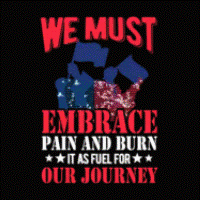Embrace Pain motivational hoodie