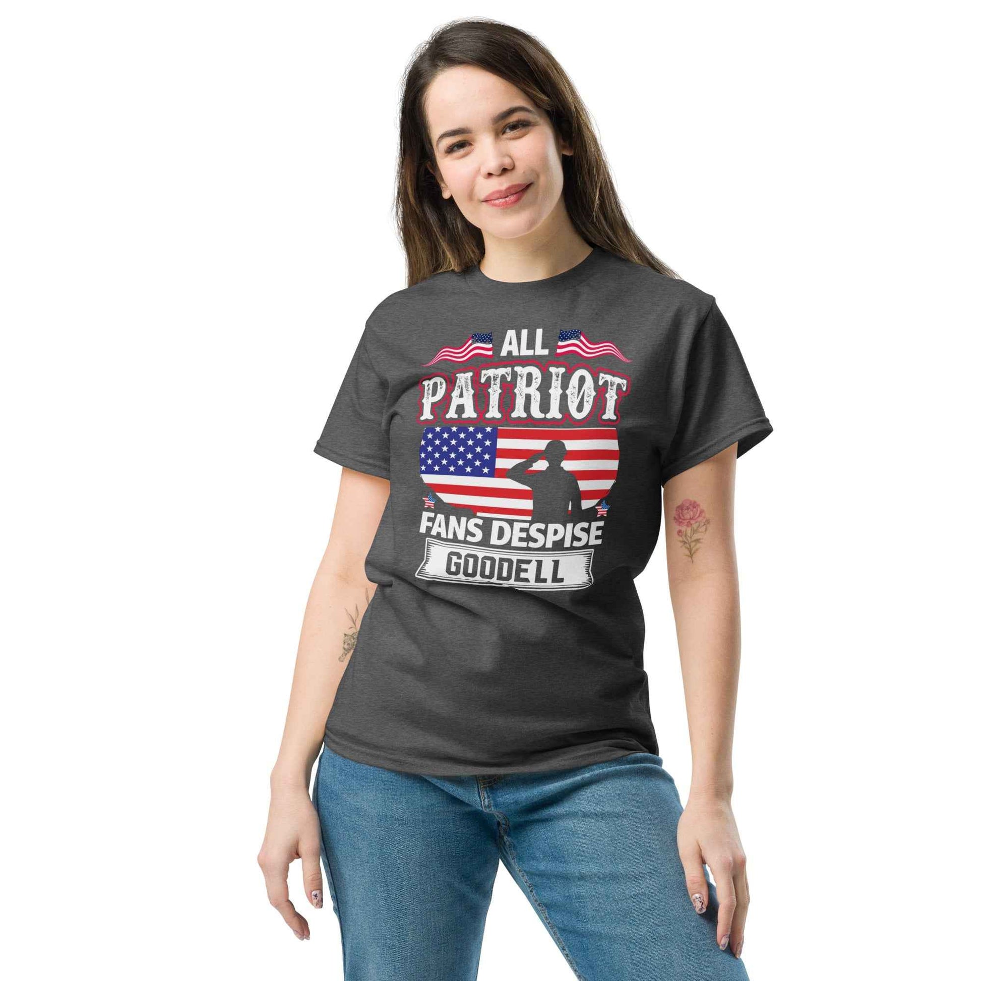 Fans Despise Goodell Streetwear Shirt - Show Your True Feelings with This Bold Tee - 7 Stage Streetwear