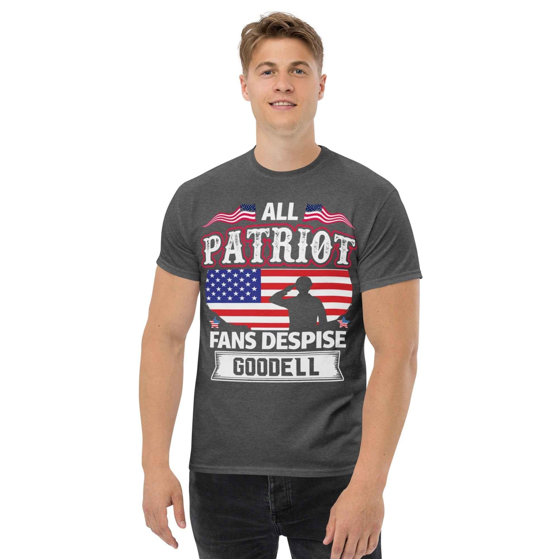 Fans Despise Goodell Streetwear T- Shirt - Show Your True Feelings with This Bold Tee - 7 Stage Streetwear