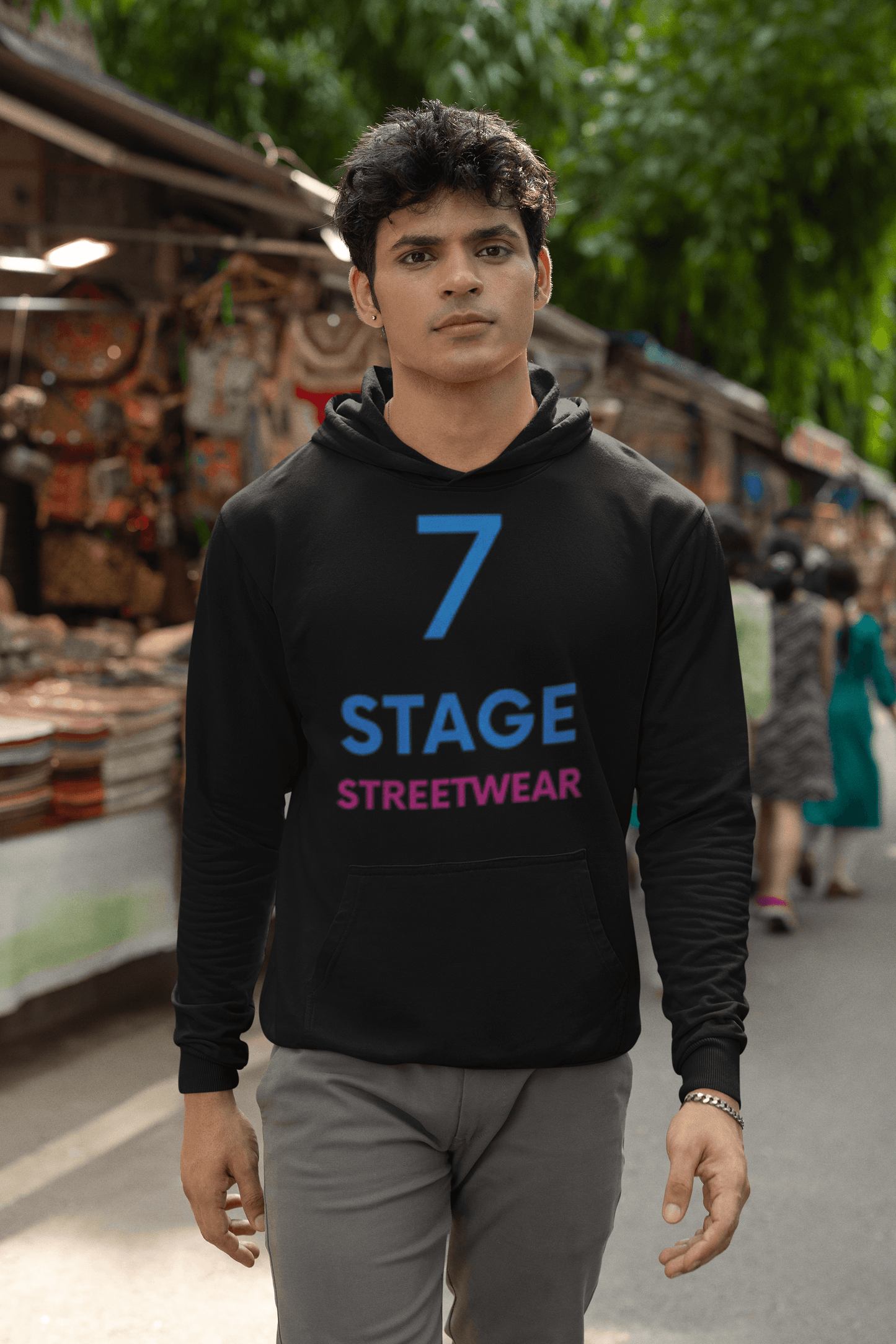 7 Stage Streetwear Hoodie