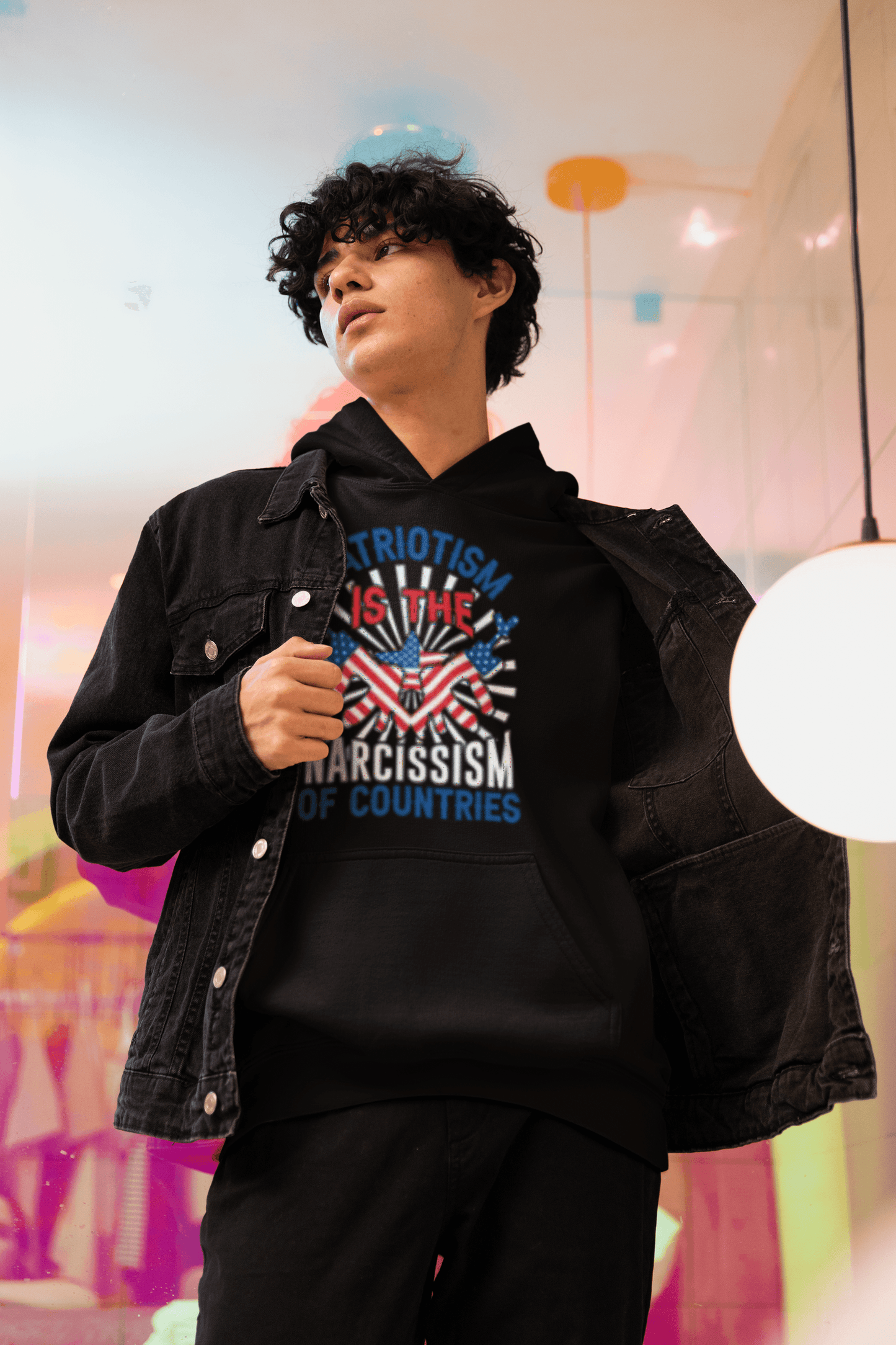 Narcissism of Countries Hoodie - 7 Stage Streetwear