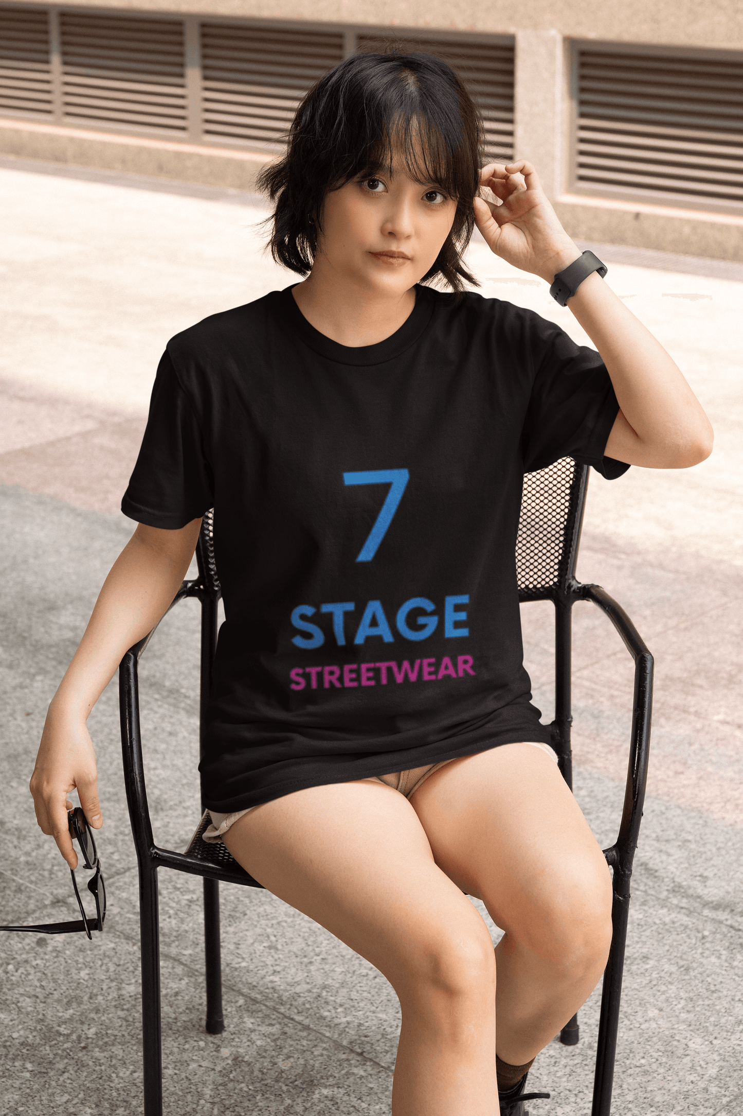 7 Stage Streetwear graphic tee