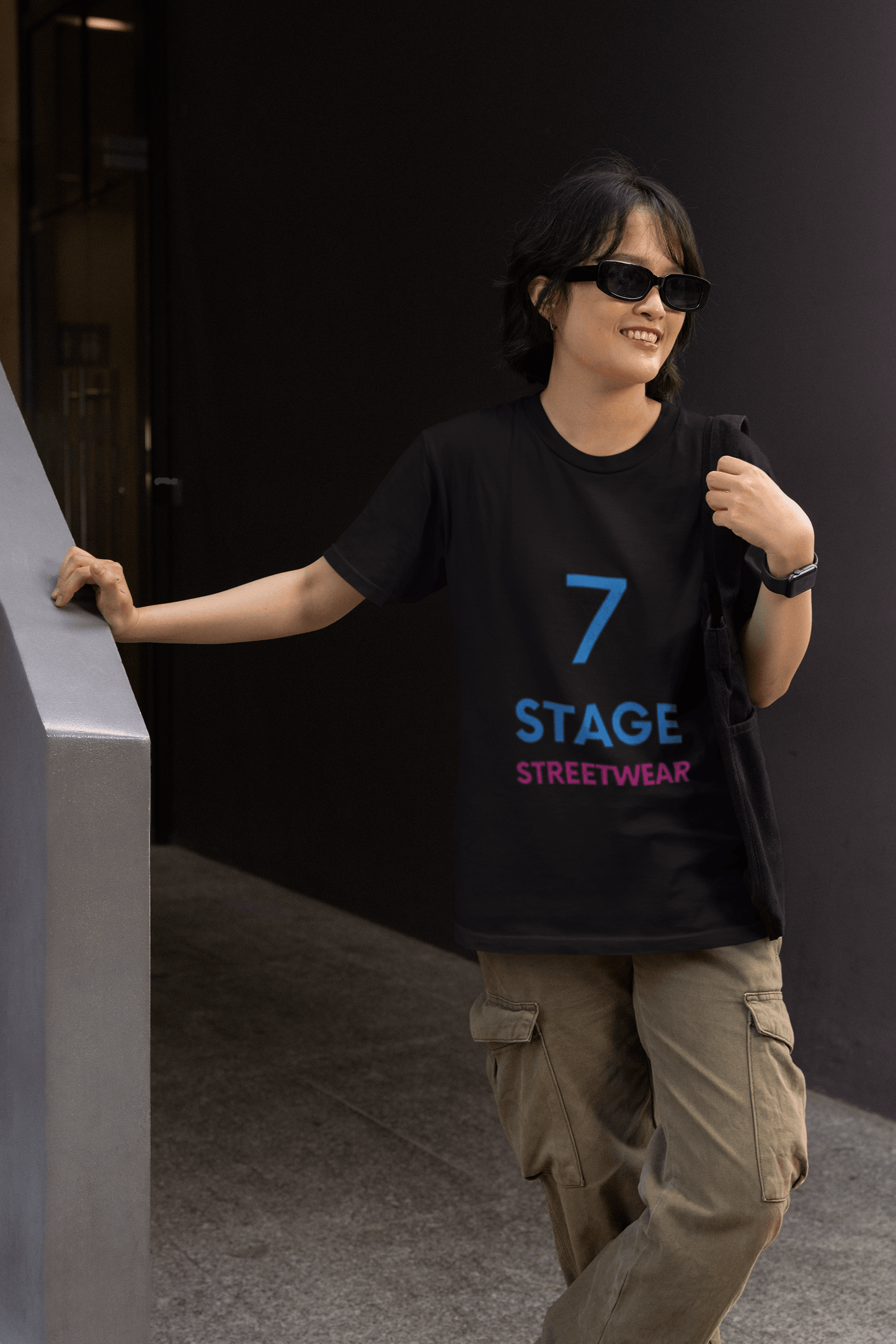 7 Stage Streetwear graphic tee