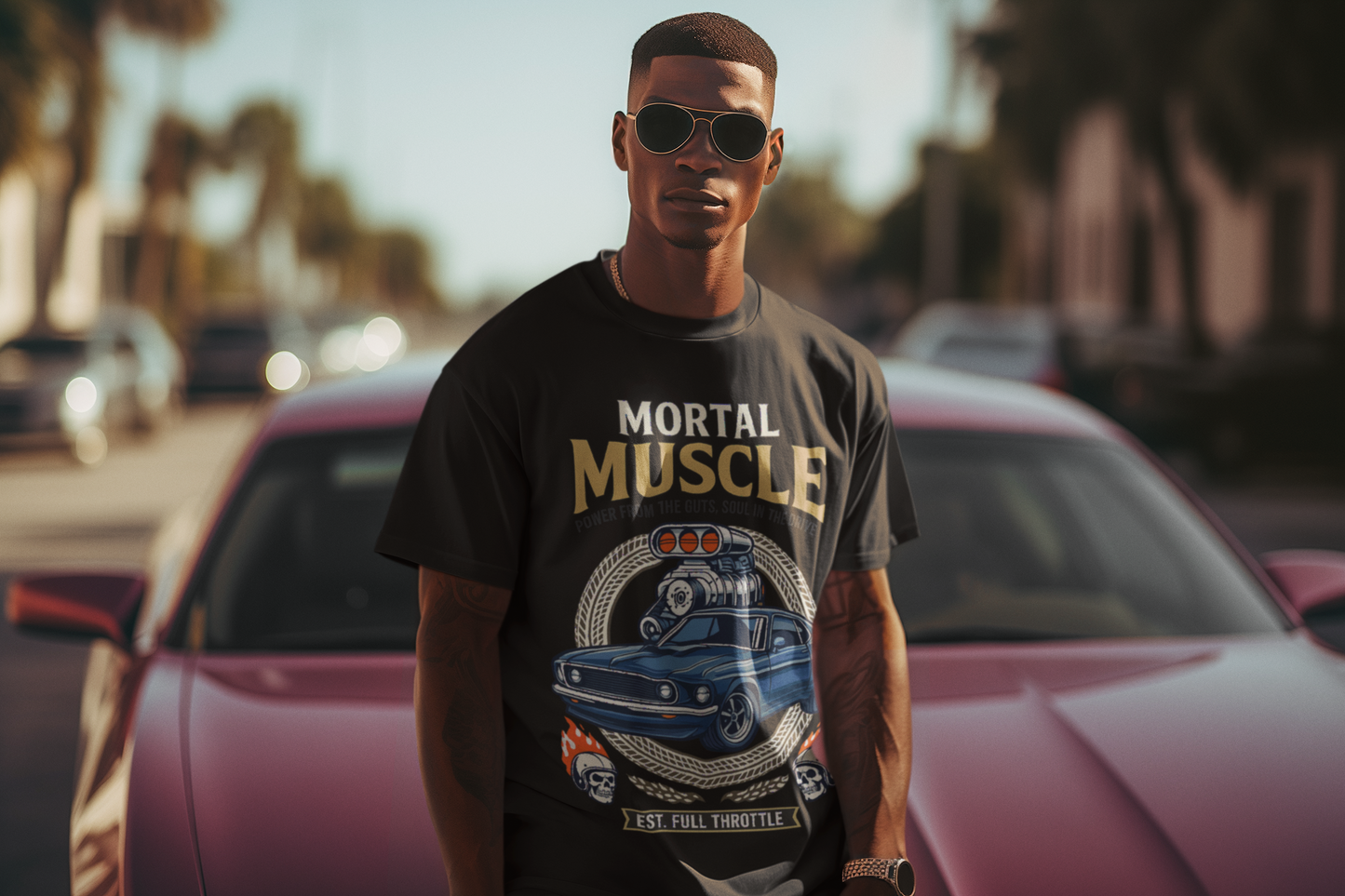 One Mile At A Time Graphic Tee/7 Stage Streetwear