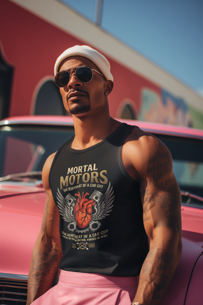 Heartbeat of a Car Guy Tank Top/7 Stage Streetwear