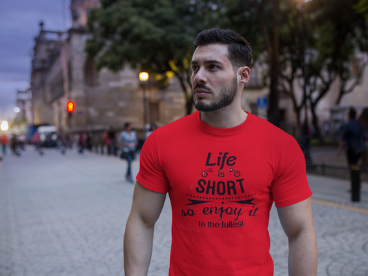 Life is Short Graphic Tee/7 Stage Streetwear