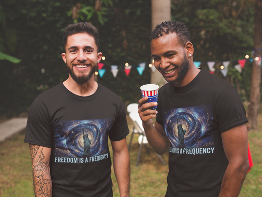 Freedom is a Frequency T-shirt/ 7 Stage Streetwear