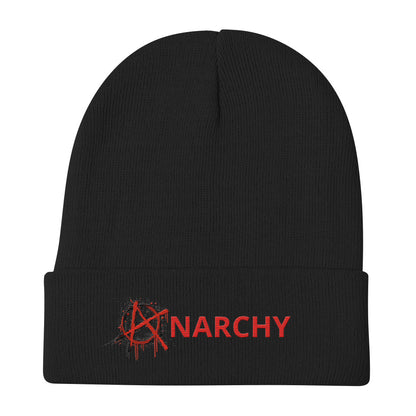 Anarchy Embroidered Beanie/7 Stage Streetwear