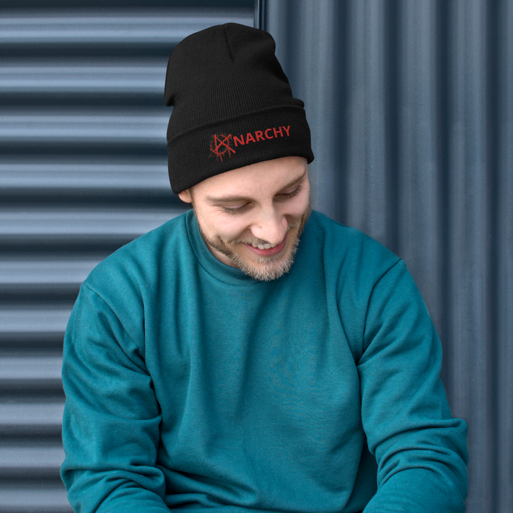 Anarchy Embroidered Beanie/7 Stage Streetwear