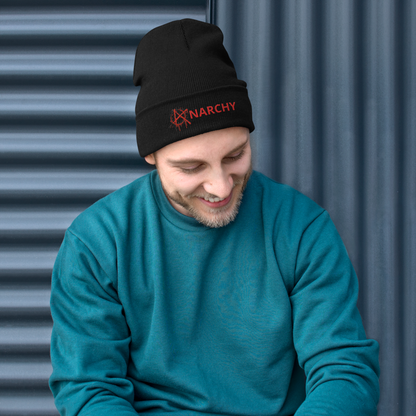 Anarchy Embroidered Beanie/7 Stage Streetwear