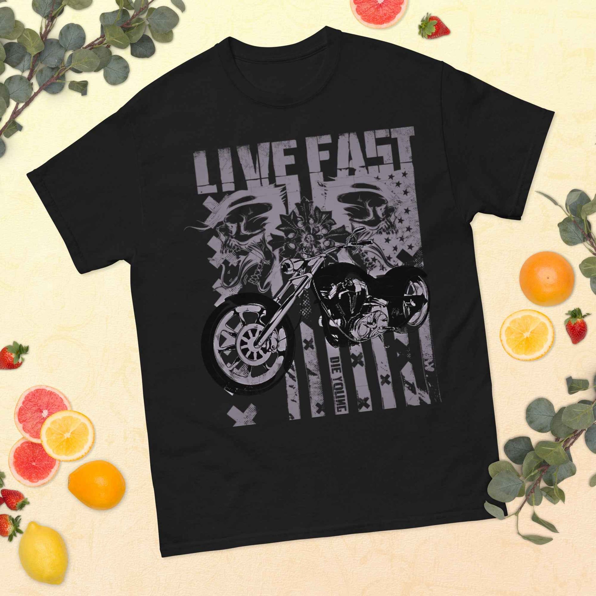Live Fast Streetwear T-Shirt - Embrace the Thrill of Life in Style - 7 Stage Streetwear