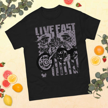 Live Fast Streetwear T-Shirt - Embrace the Thrill of Life in Style - 7 Stage Streetwear