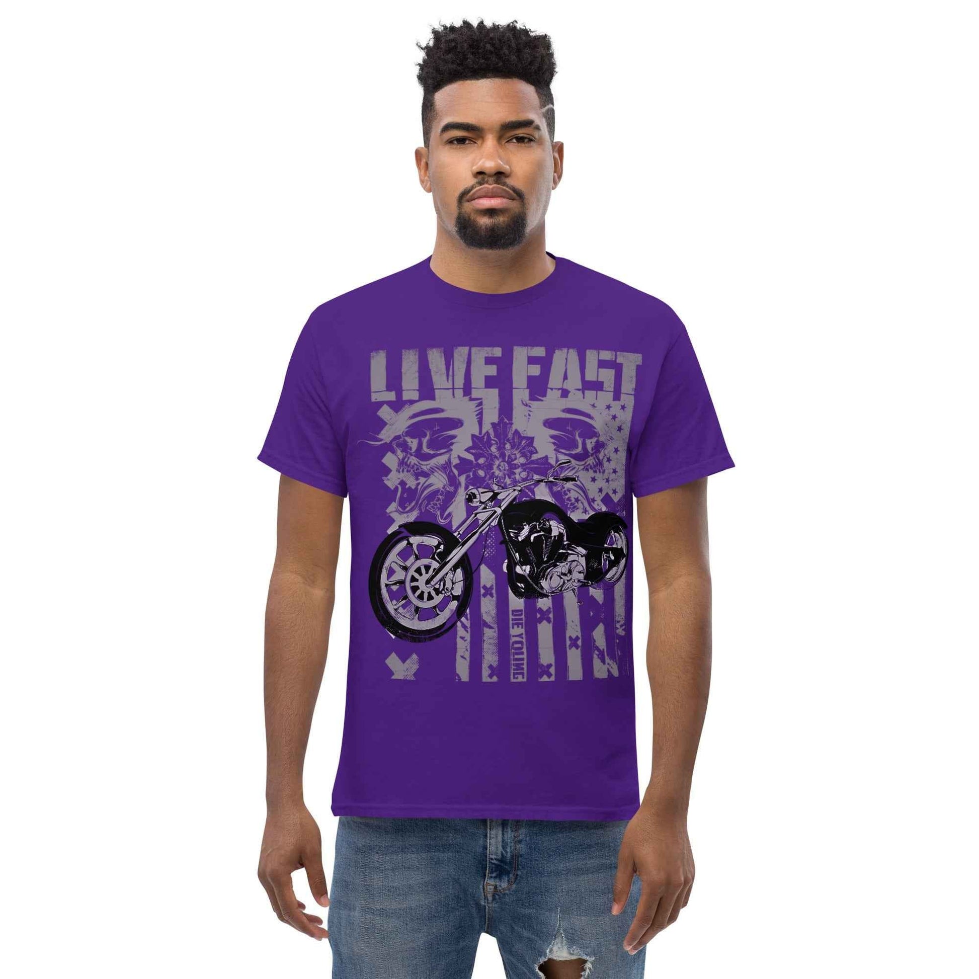 Live Fast Streetwear T-Shirt - Embrace the Thrill of Life in Style - 7 Stage Streetwear