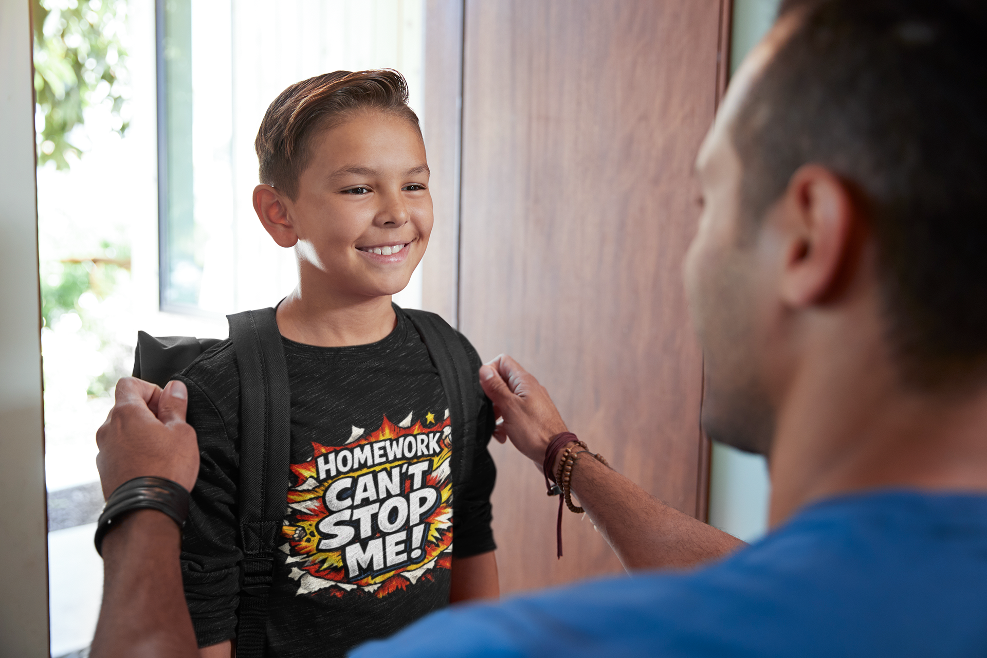 Homework Can’t Stop Me Kids T-Shirt by 7 Stage Streetwear