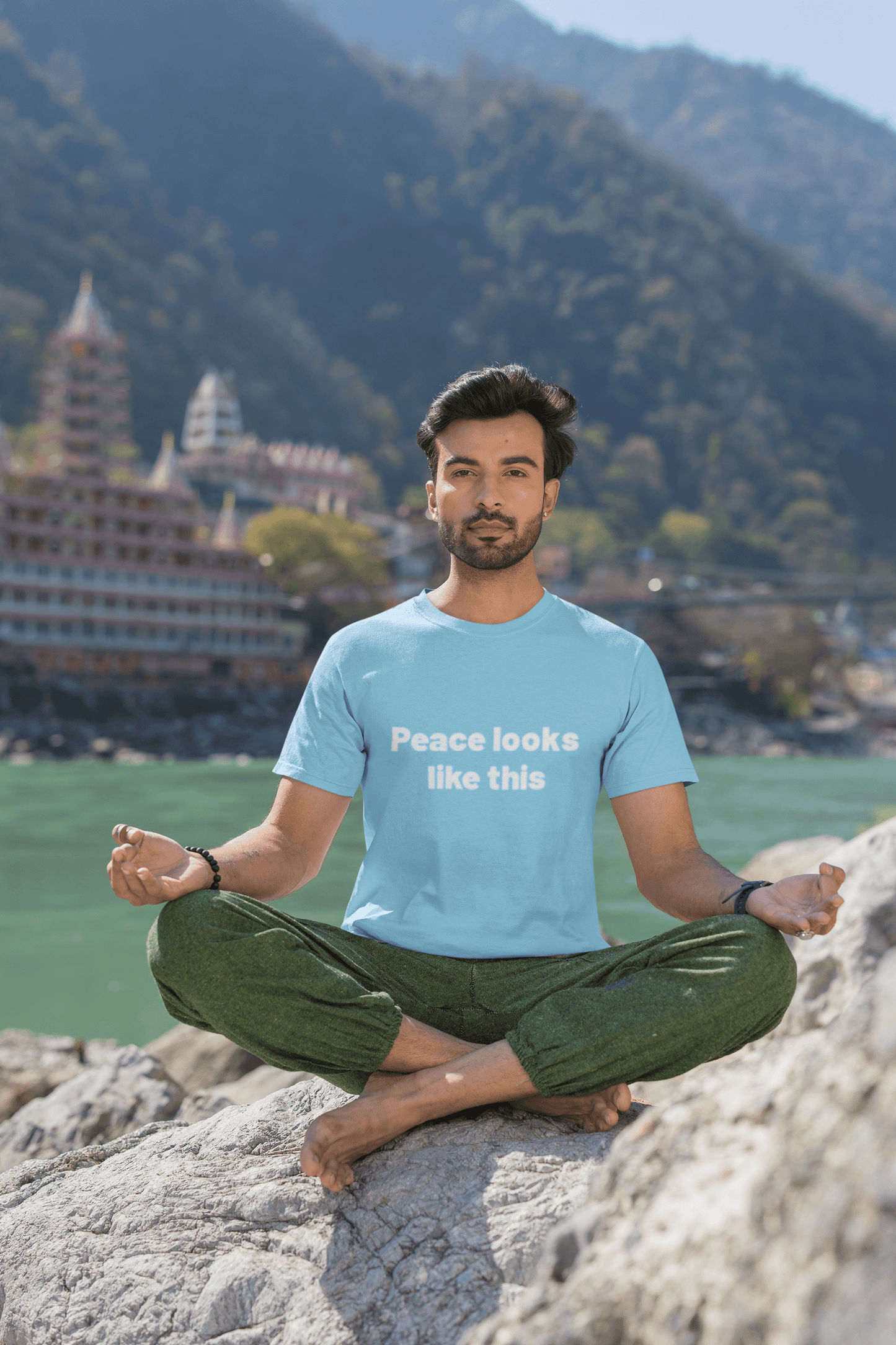 Peace inspirational graphic tee