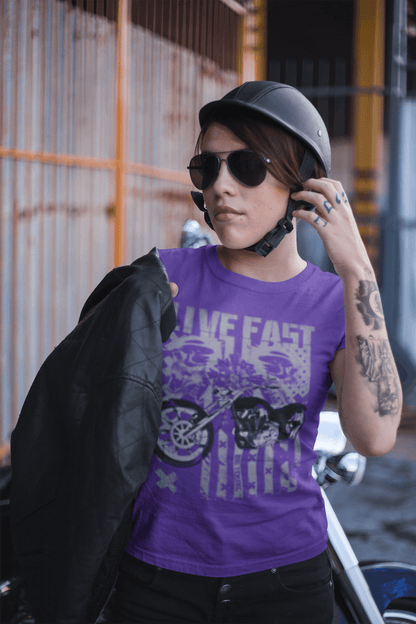 Live Fast graphic tee