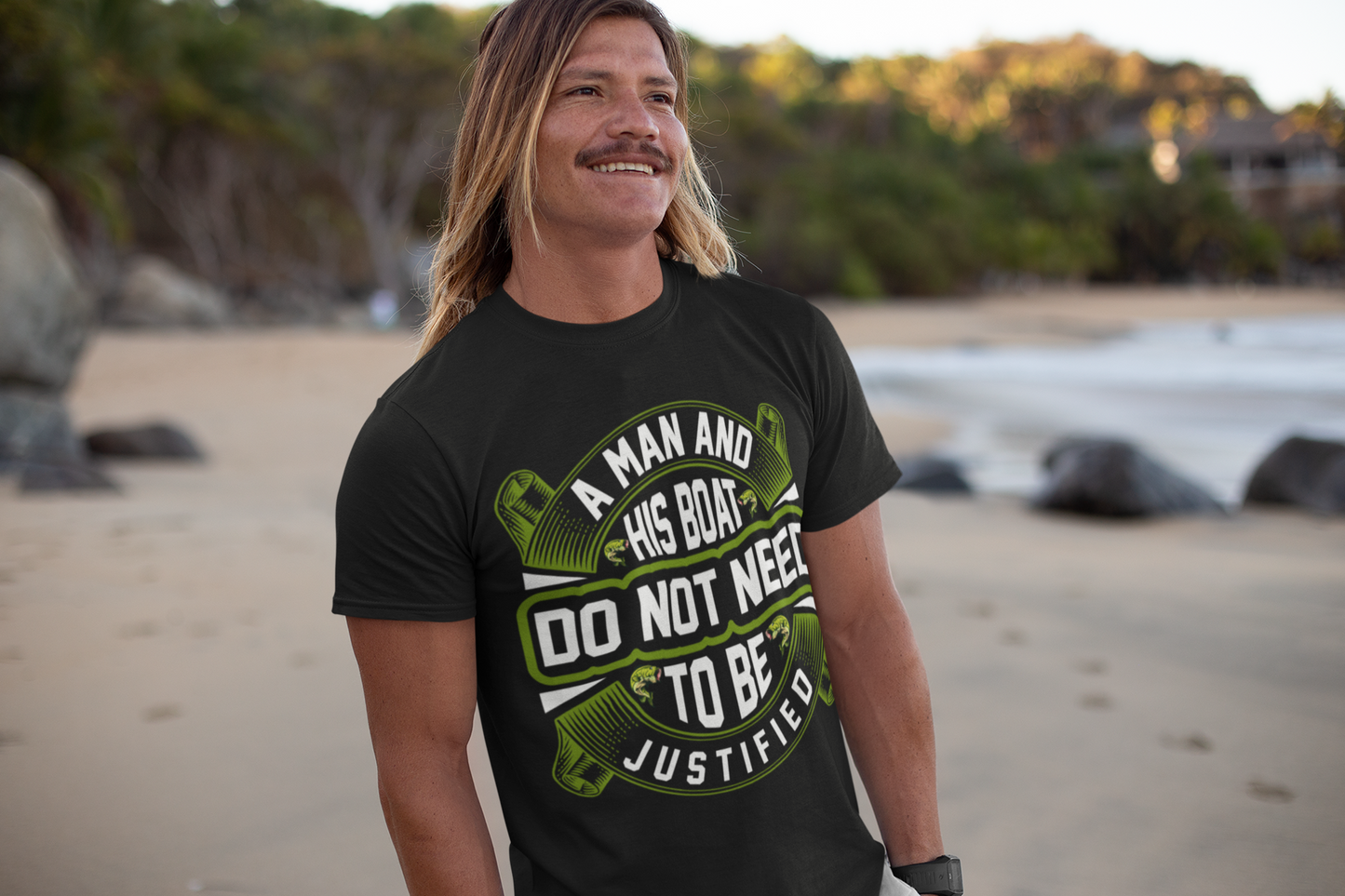 A Man & His Boat Graphic Tee/7 Stage Streetwear